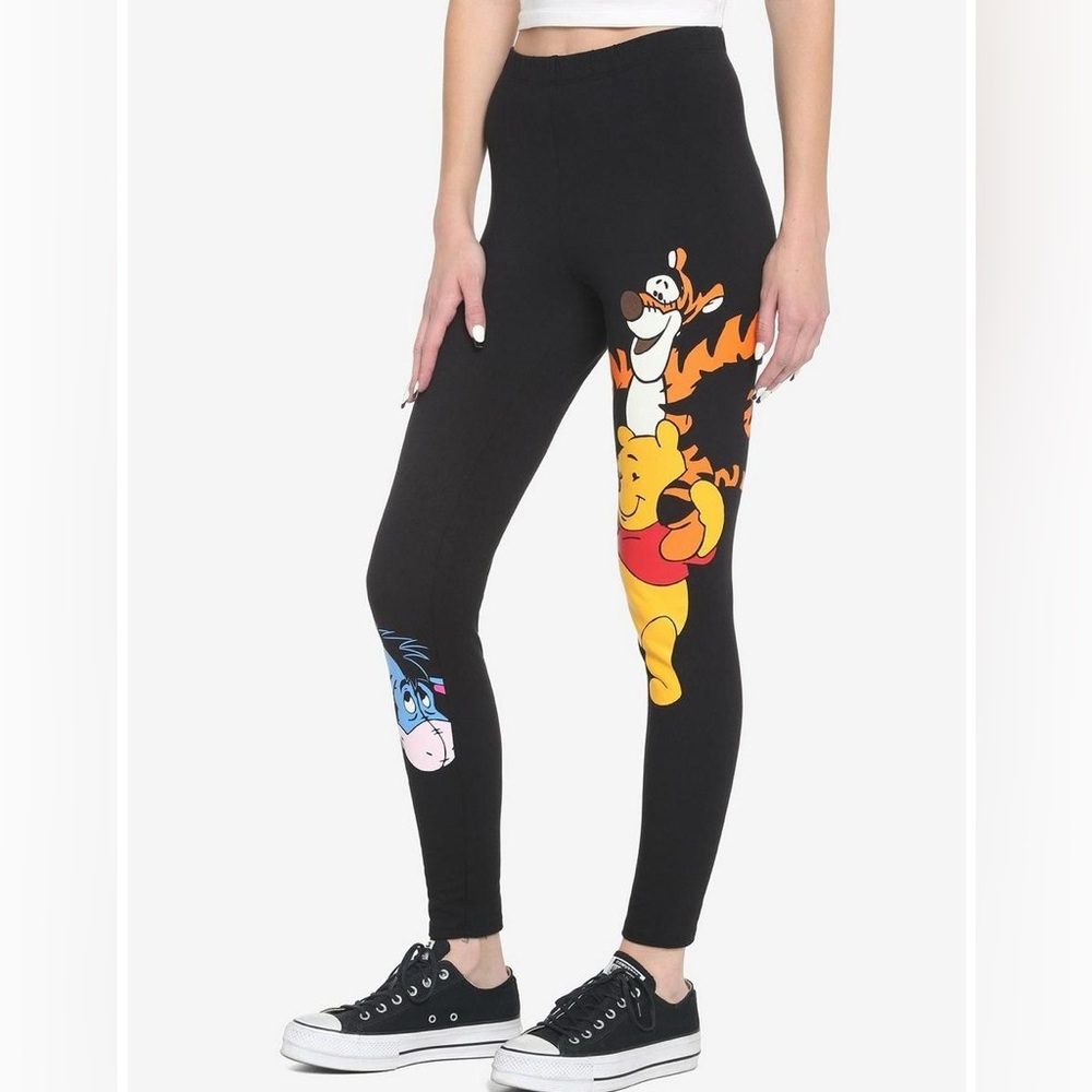 Disney winnie the Pooh eeyore tigger leggings nwot - Picture 2 of 6